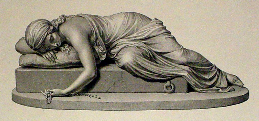Beatrice Cenci - Harriet Goodhue Hosmer szobra 1857-ből