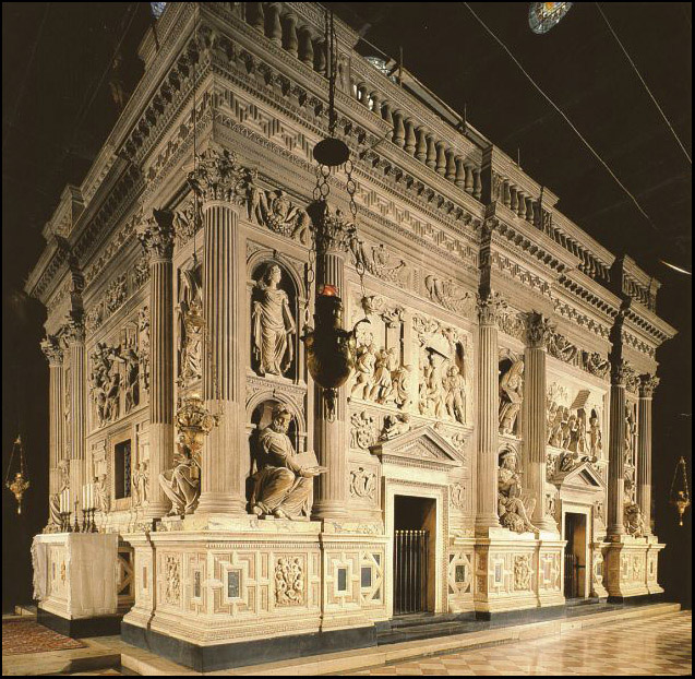 Bernini márvány építménye