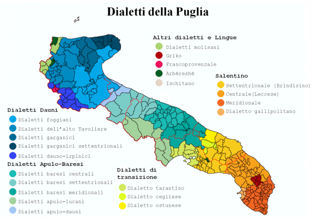 Dialetti della Puglia