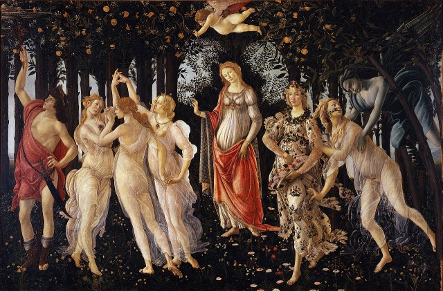 Botticelli - Primavera Uffizzi