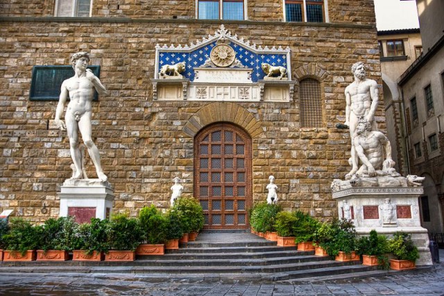 Palazzo Vecchio homlokzata