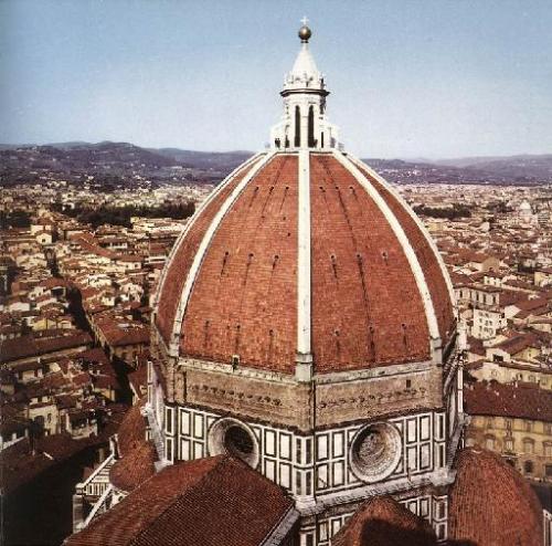 Firenzei dóm - már a kupolával