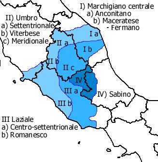 Dialetti italiani centrali